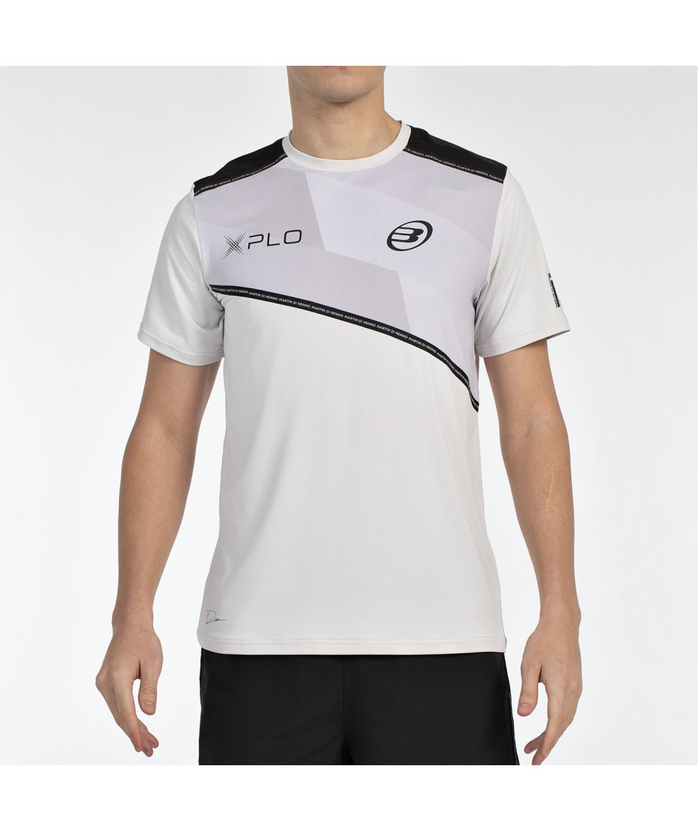 T-SHIRT BULLPADEL DI NENNO 25V GREY PEARL