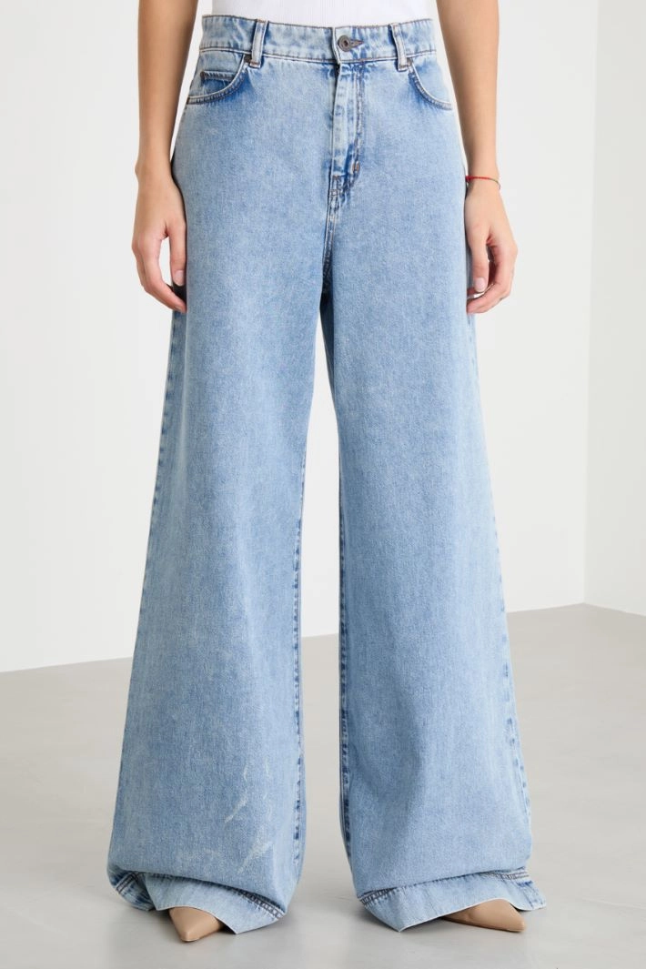 Oversized jeans - LIGHT BLUE