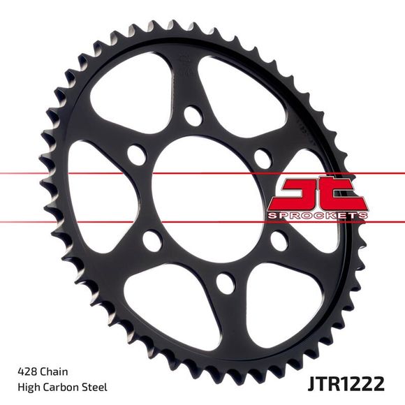 JT. Standard Steel Sprocket 1222 - 428Ref: Jtc01802A / 1096590002