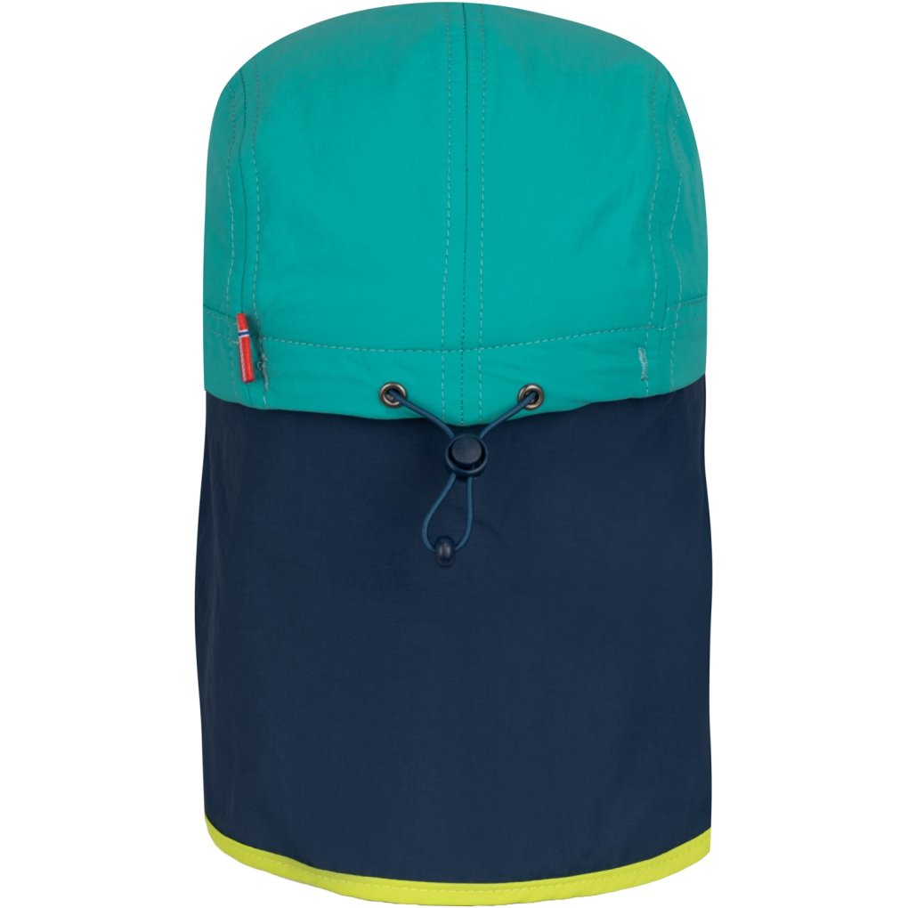 Trollkids Troll XT Cap Kids - Blue Coral/Mystic Blue/Cool Lime