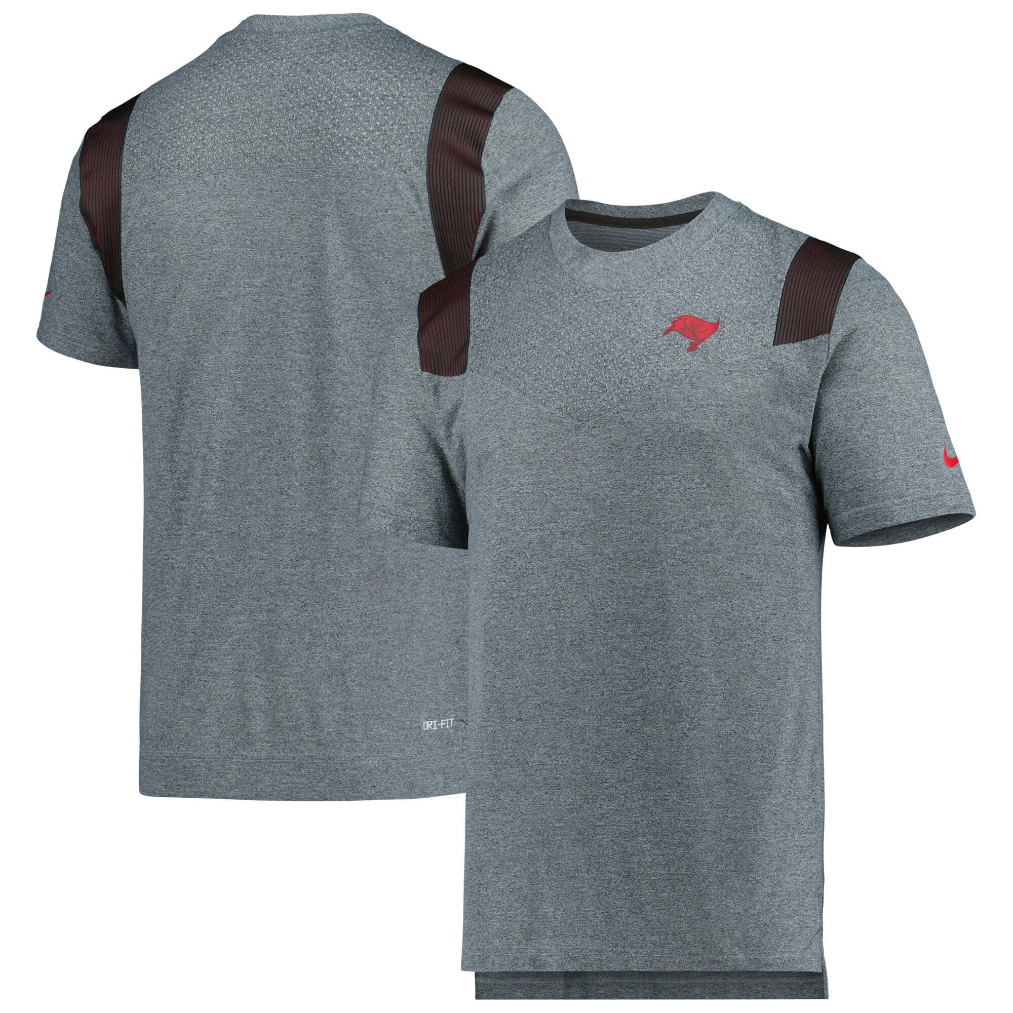 Tampa Bay Buccaneers 2022 NFL Sideline Nike Performance Player Top Gray