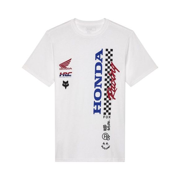 Fox Honda short sleeve t -shirts - WhiteRef: FX5361