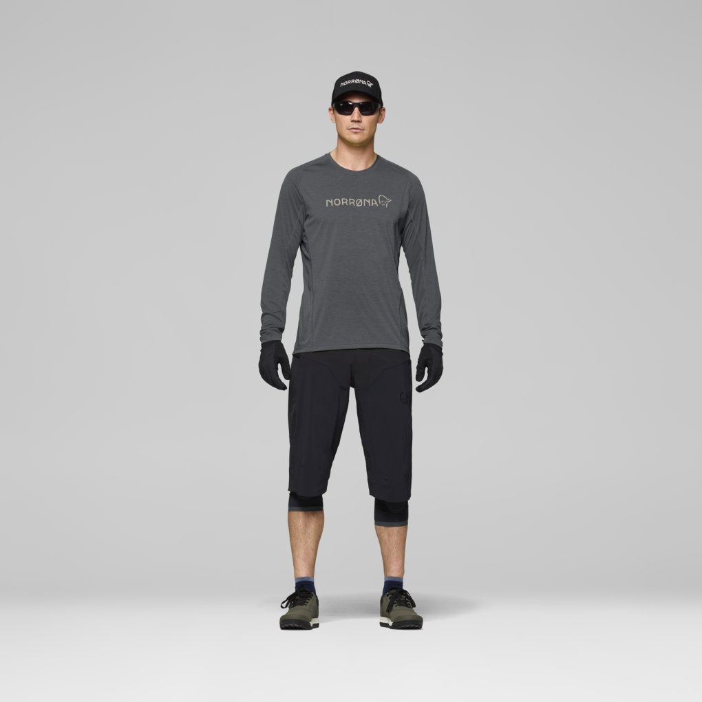 Norrona fjørå equaliser lightweight Long Sleeve Shirt Men - Beluga