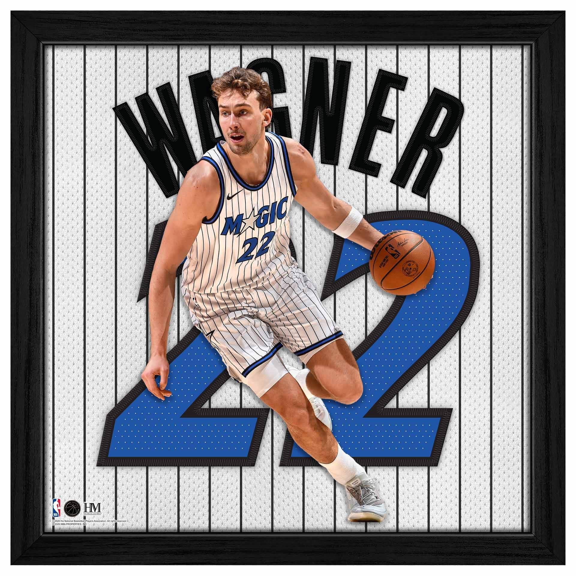 Franz Wagner #22 Orlando Magic Impact Jersey Framed NBA Photo