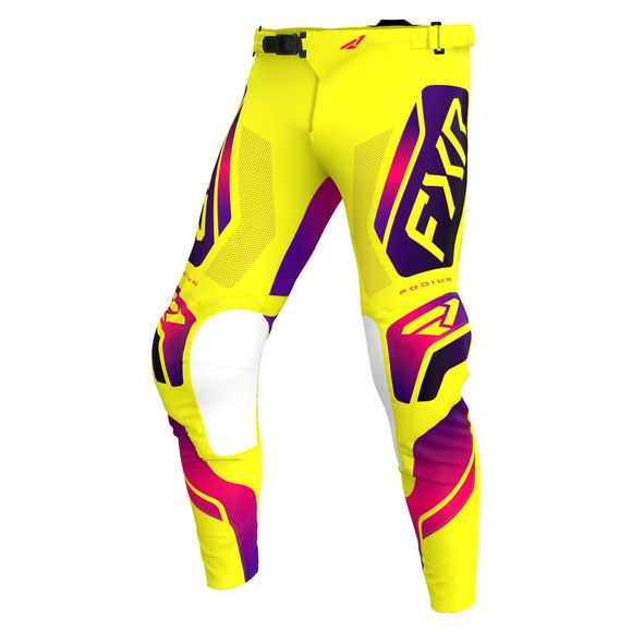 FXR PODIUM RELAY RAZZ 2026 cross pants - Yellow / PurpleRef: FXR1692