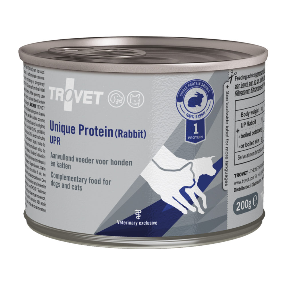 TROVET Unique Protein UPR (Rabbit) - 6 x 400 g