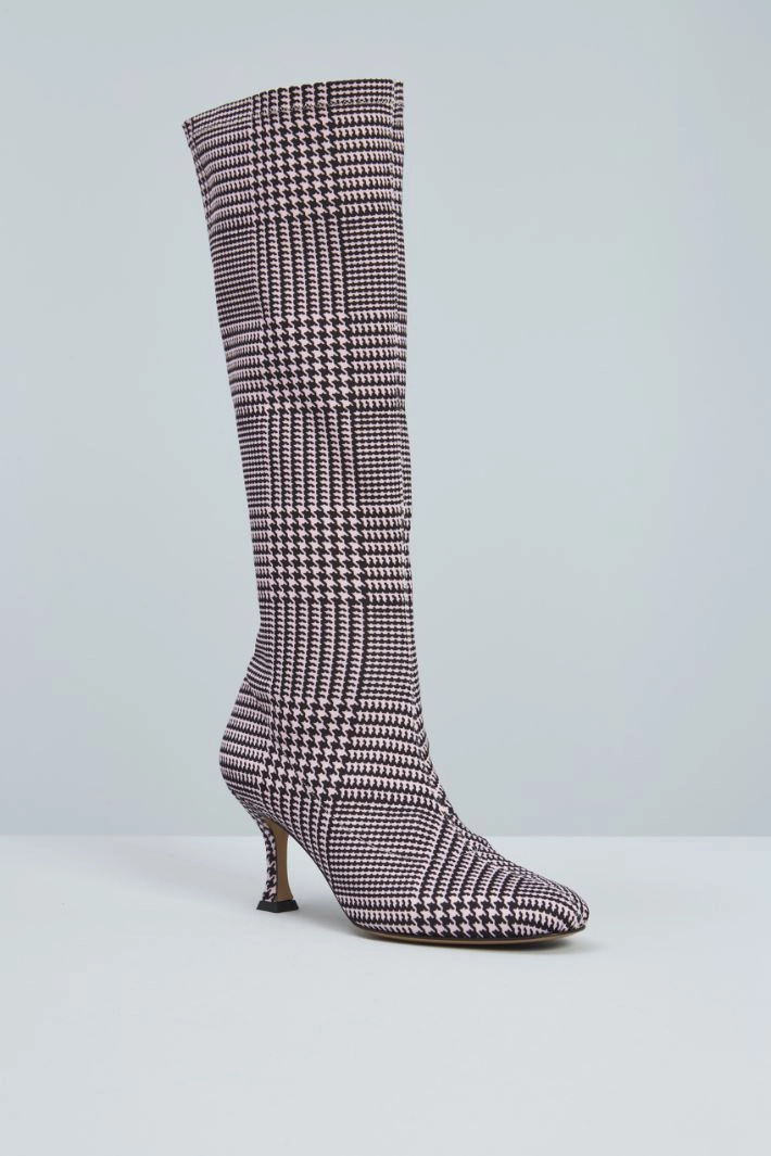 Tech jersey boots - CONFETTI PINK BLACK