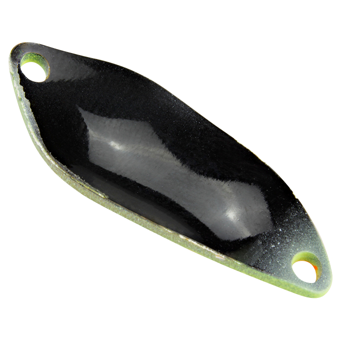 FTM Trout Spoon Strike (2.1 g, Black\/Yellow UV)