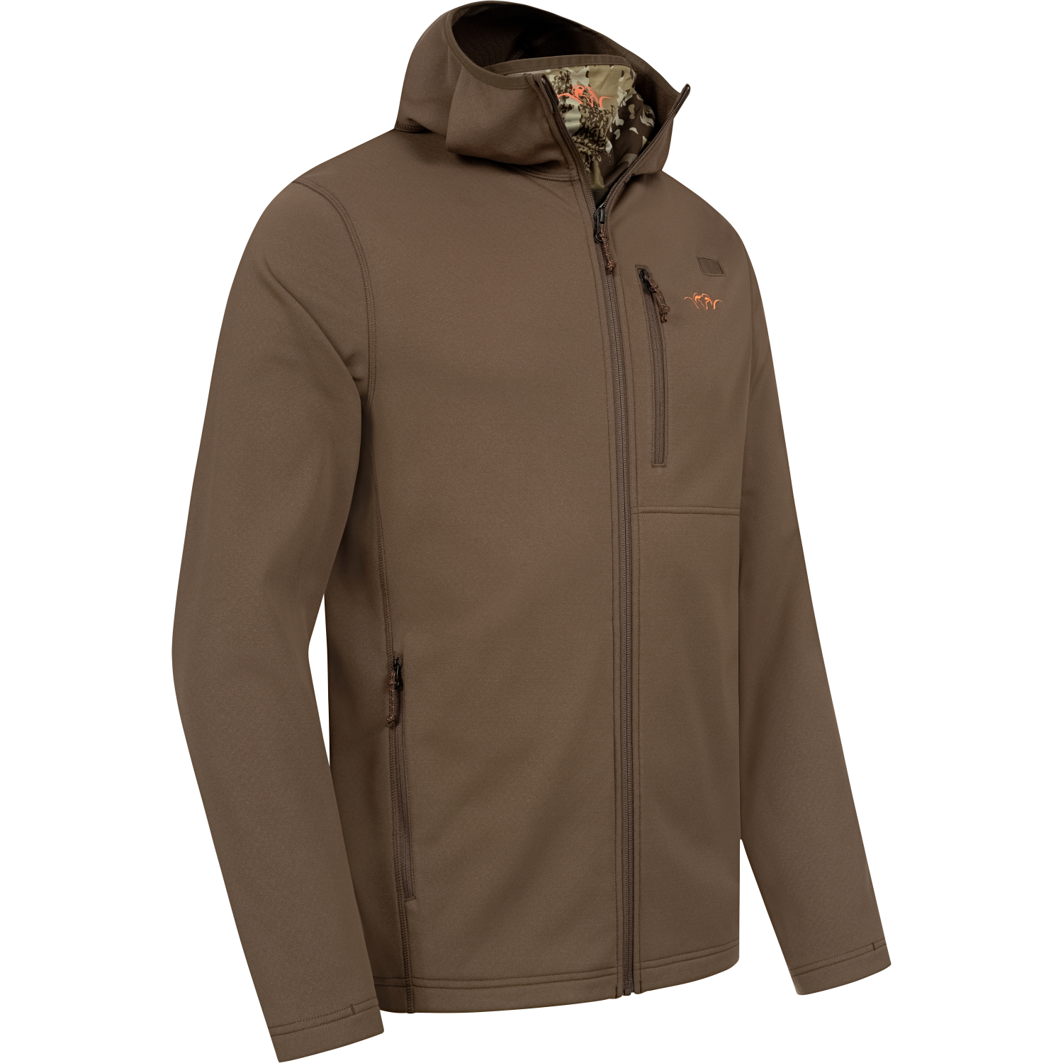 Drain FZ Hoody Men (Dark Brown)