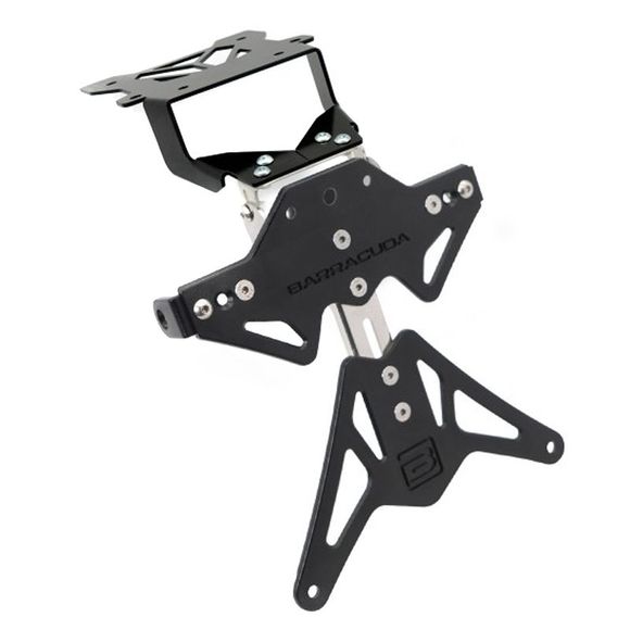 Barracuda Black Universal license plate holder - BlackRef: BAR0236 / YT7104