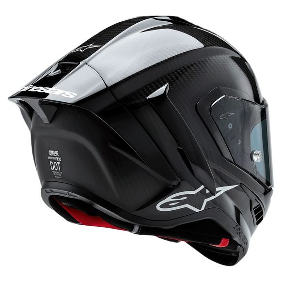 Casque intégral Alpinestars Supertech R10 Solid - Carbone / NoirRef : AP3604
