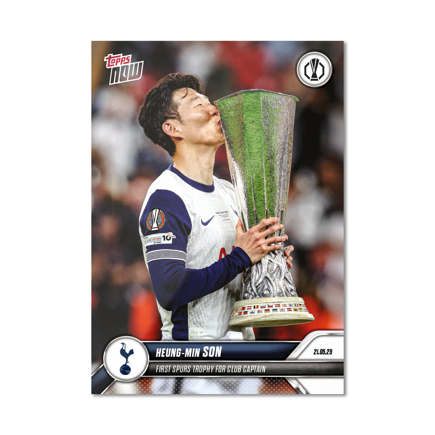 Heung-min Son - 2024-25 UEL Topps NOW® Card 38
