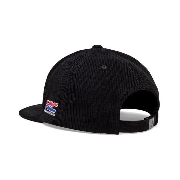 Adjustable Fox Honda Cap - BlackRef: Fx5252 / 33390-001-Os