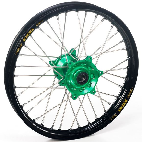 Roue Haan Wheels avant dimension 21x1.60 Noir/VertRef : HW7720537 / 1076085010
