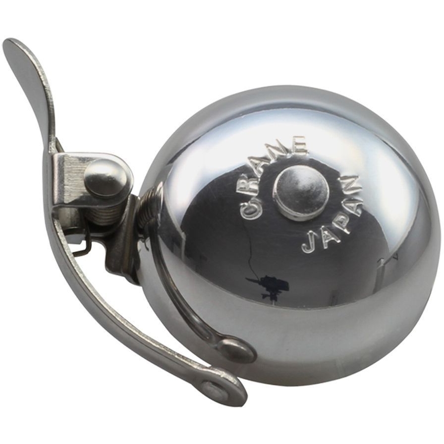 Crane Bell Co. Mini Suzu Bell - Headset Spacer - polished silver