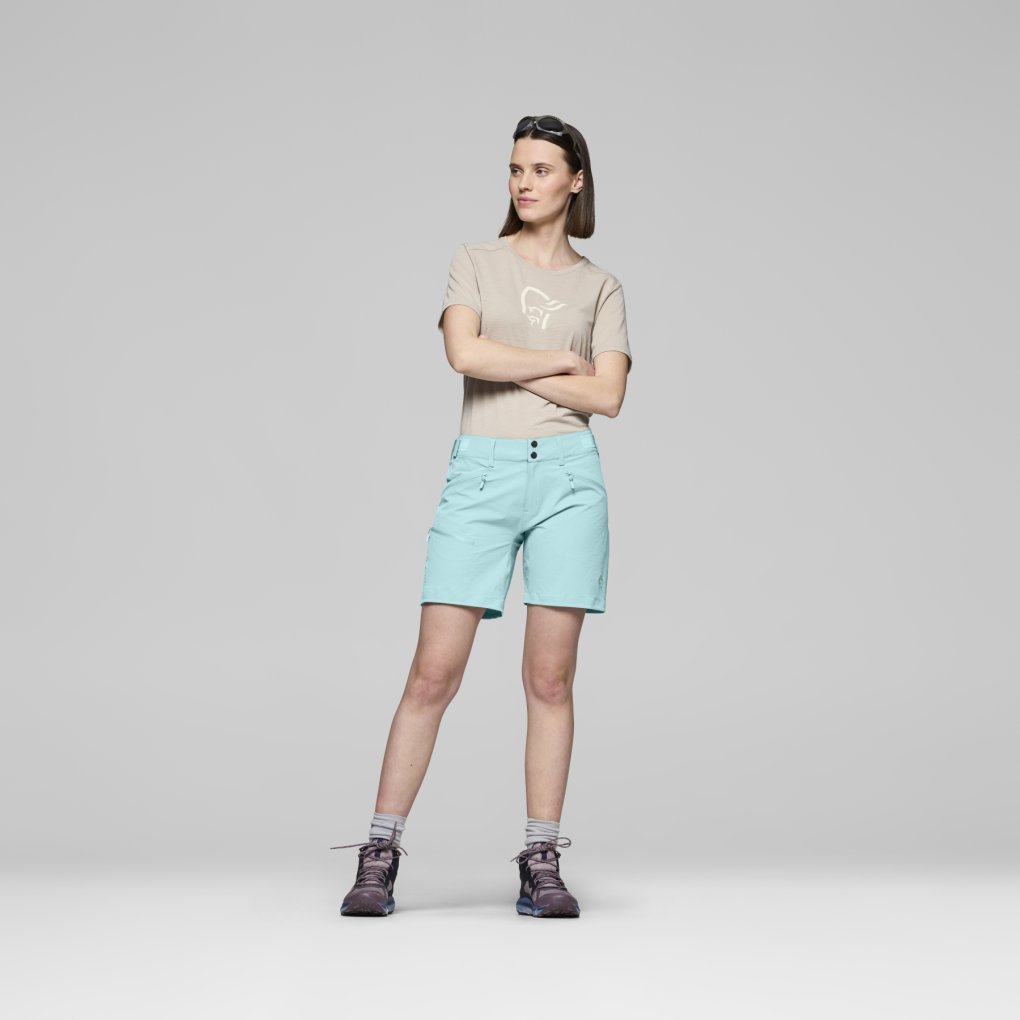 Norrona falketind flex1 Shorts Women - Aqua Haze