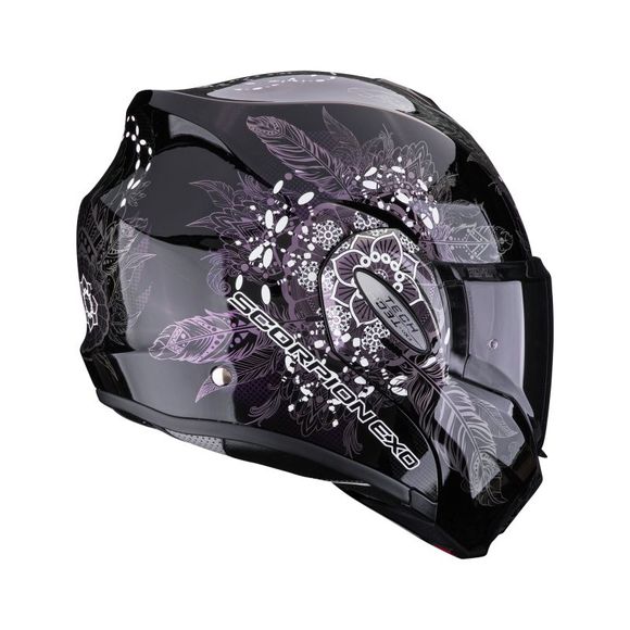 Scorpion Exo EXO-TECH EVO Modular Helmet - DREAM - Black / MulticolorRef: SC1252