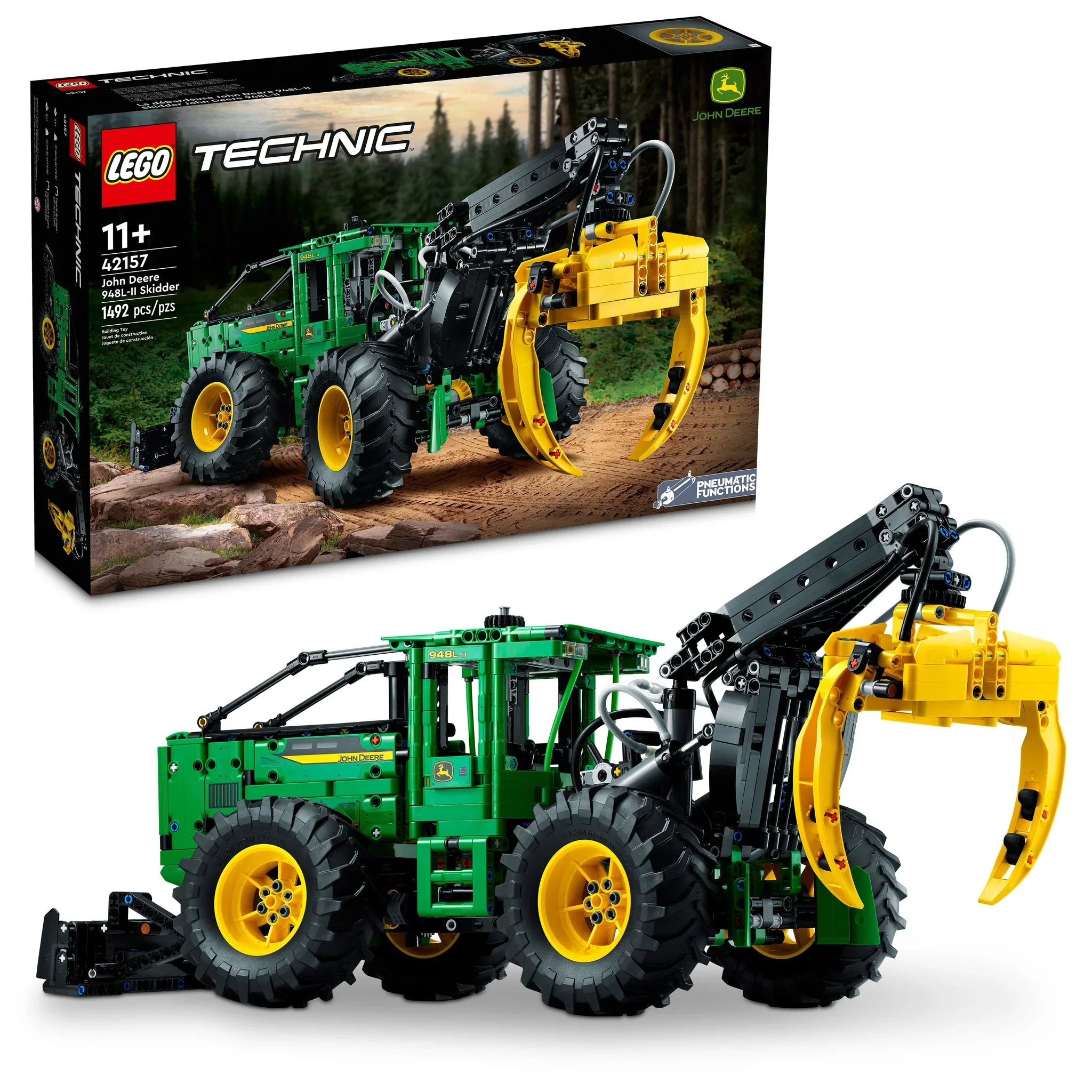 42157 John Deere 948L-II Skidder LEGO