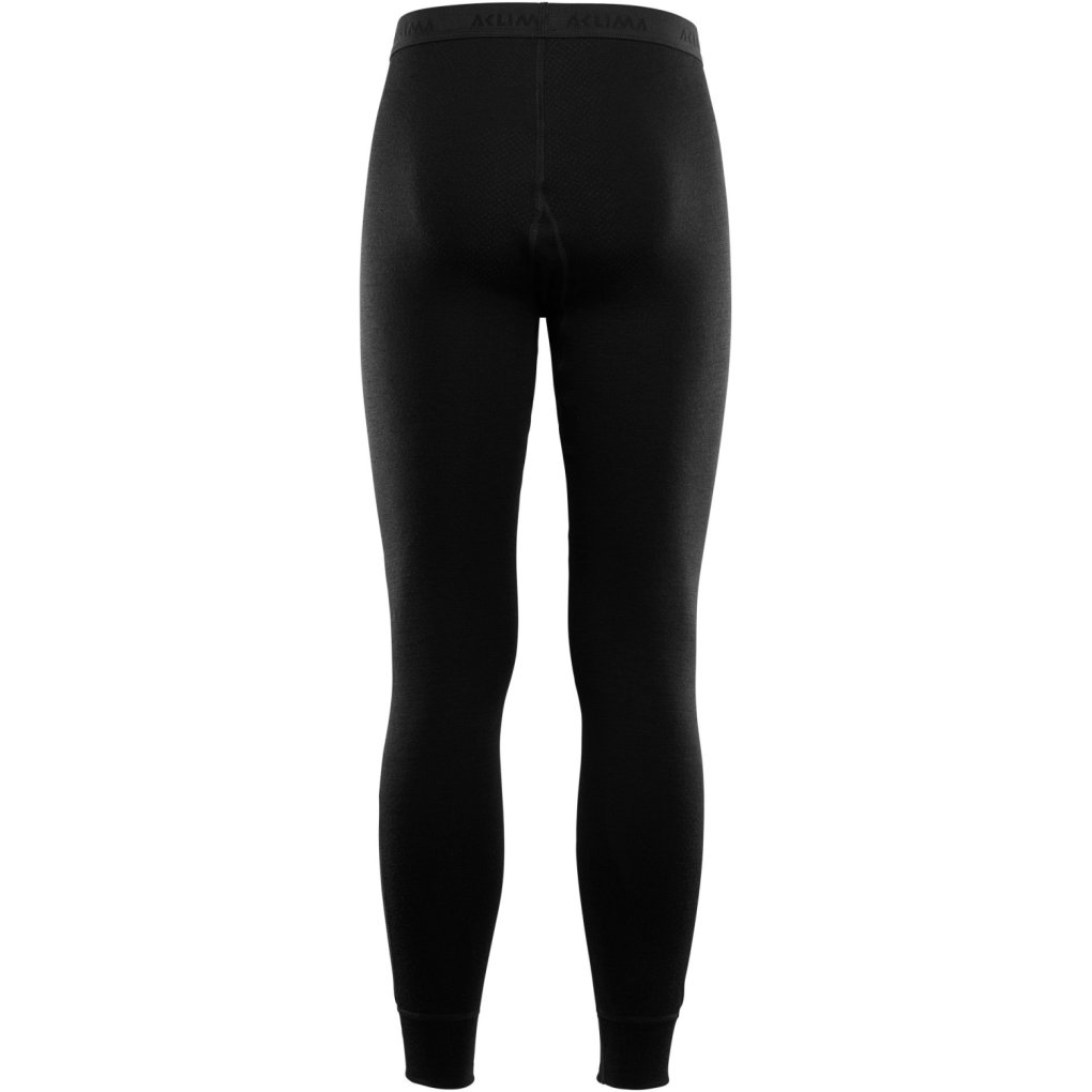 Aclima DoubleWool Longs Pants Men - jet black/marengo