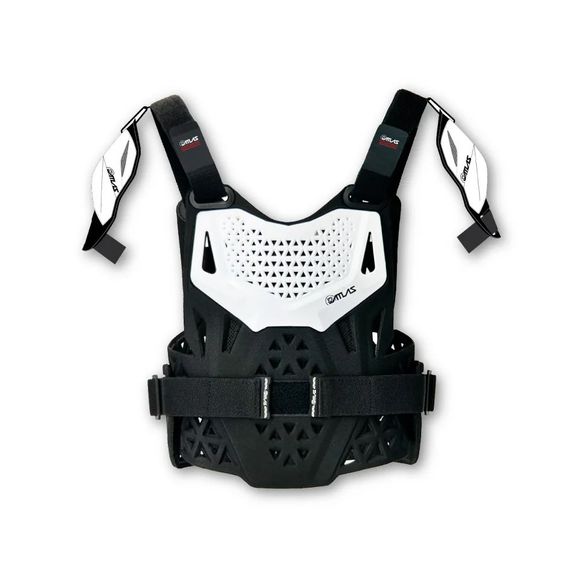 Pare pierre Atlas CHARGER PEEWEE CE L1 + EPAULES - BlancRef : ATL0058