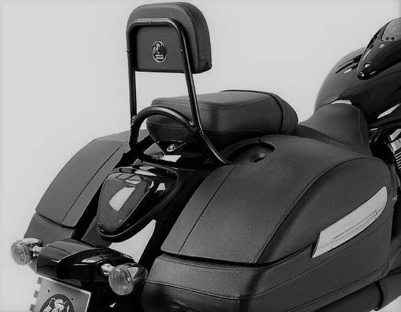 Hepco & Becker sissy bar - blackRef: Hbe01333A / 600333 00 01
