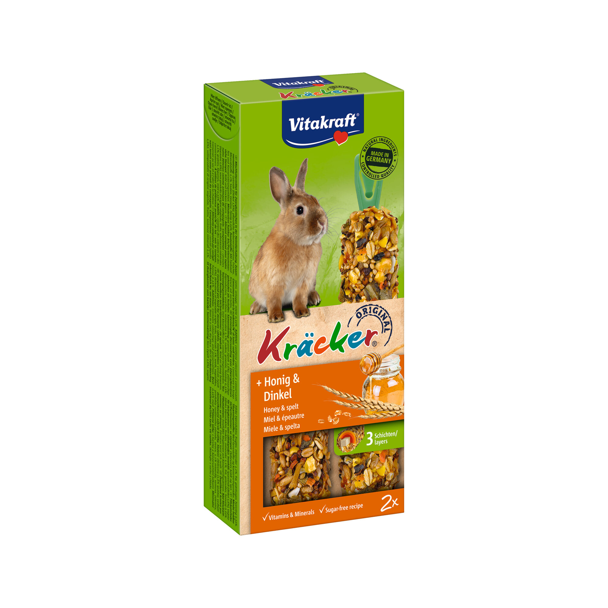 Vitakraft Rabbit Cracker Honey