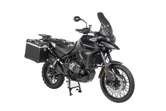 Touratech suitcase Complete kit ZEGA Evo 38/45 - Black support included - Black anodizedRef: Trt01893A / 01-421-6887-0