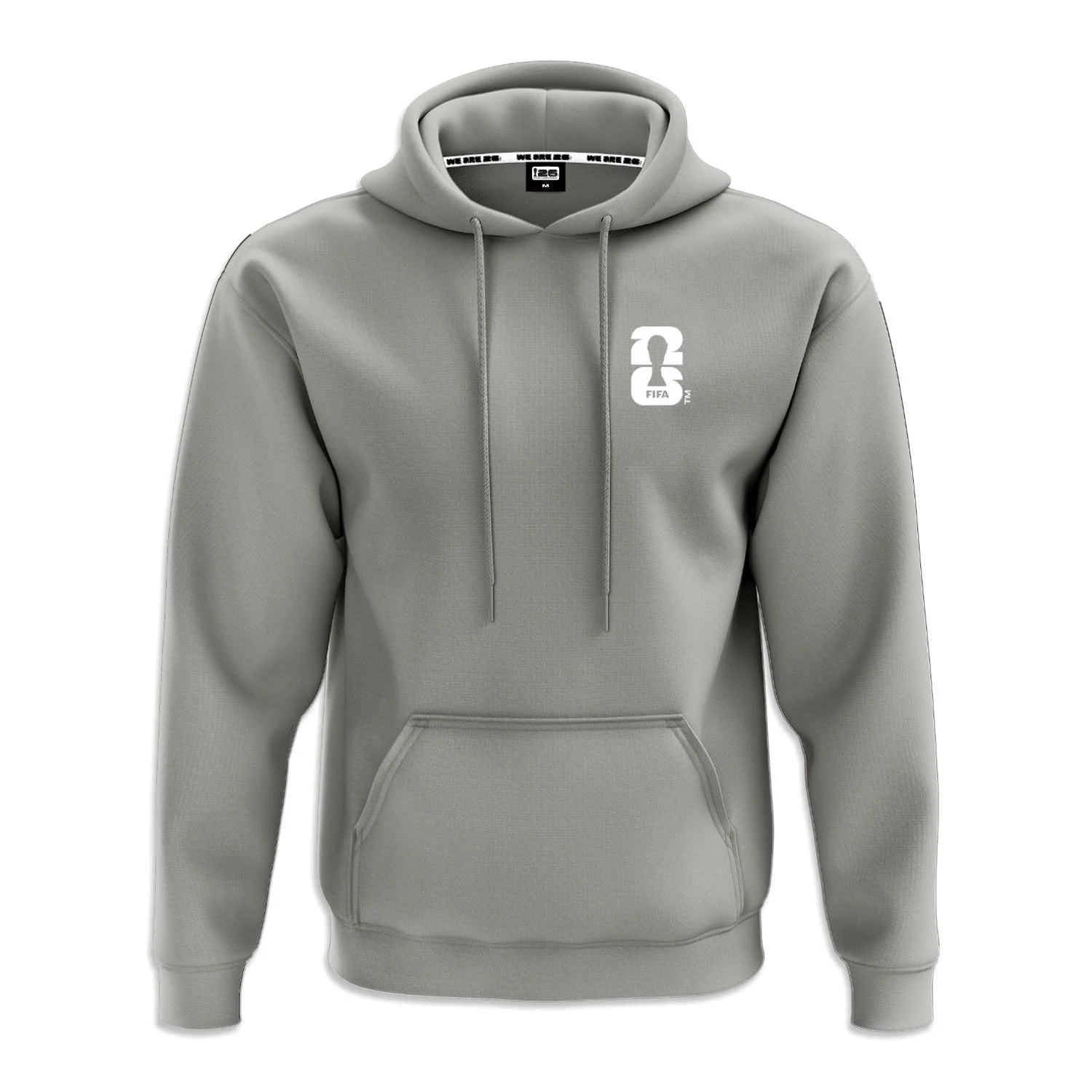 2026 Soccer Fan Collection Amplified Grey Hoodie - Unisex