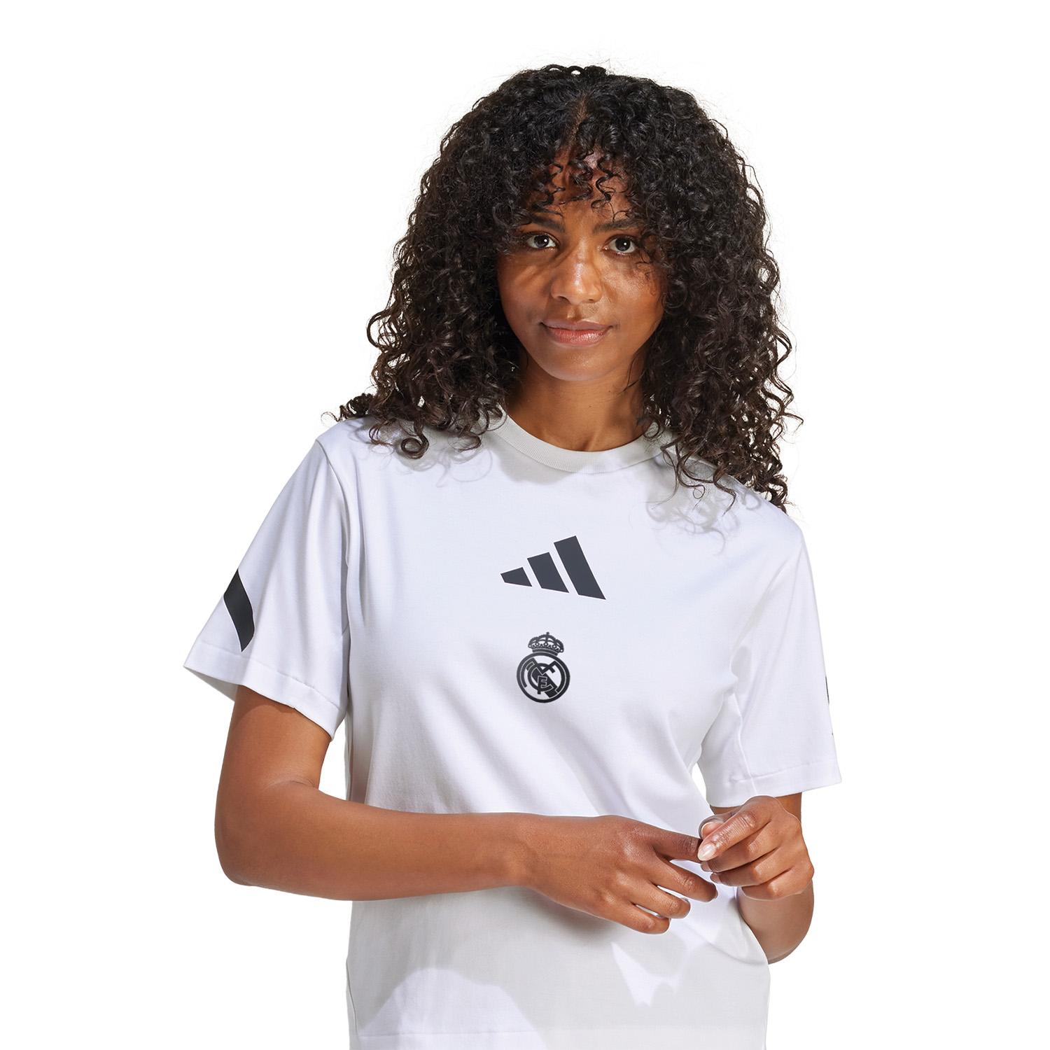 Womens adidas Real Urban T-Shirt White