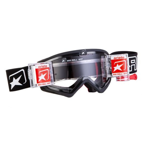 Ariete MUDMAX BLACK ROLL OFF 2019 cross goggles - Black / WhiteRef: are0110 / 14940-nro