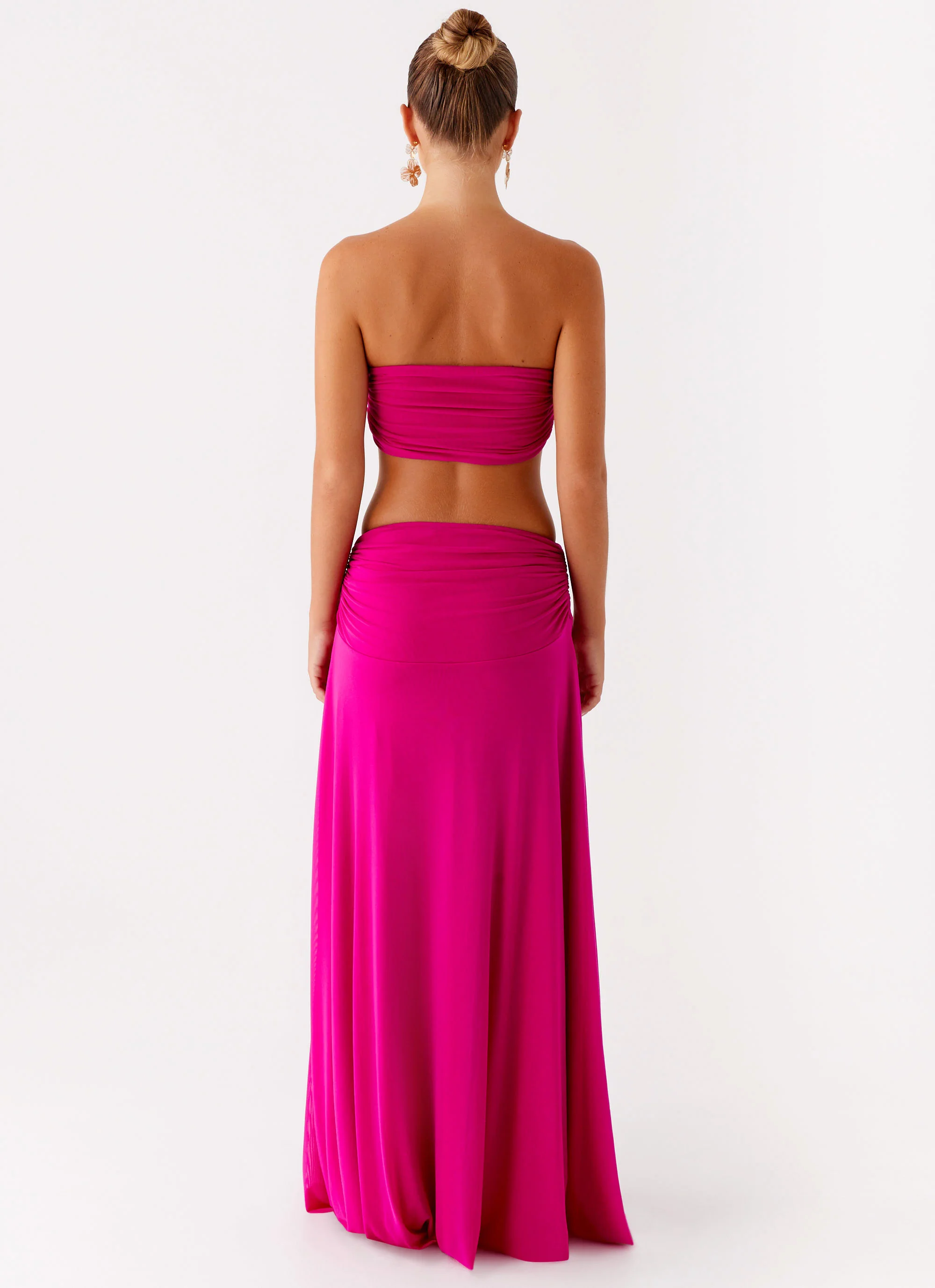Carlene Maxi Dress - Fuchsia