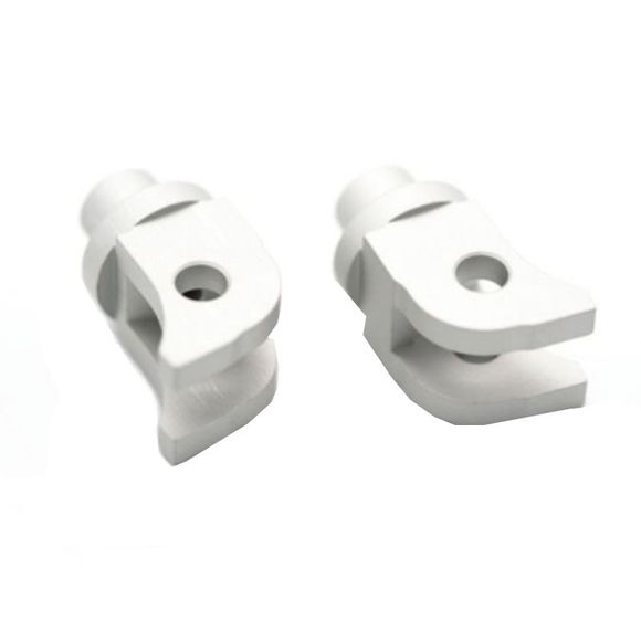 Barracuda front footrest adapter for Husqvarna - GrayRef: bar0599 / hq123-f