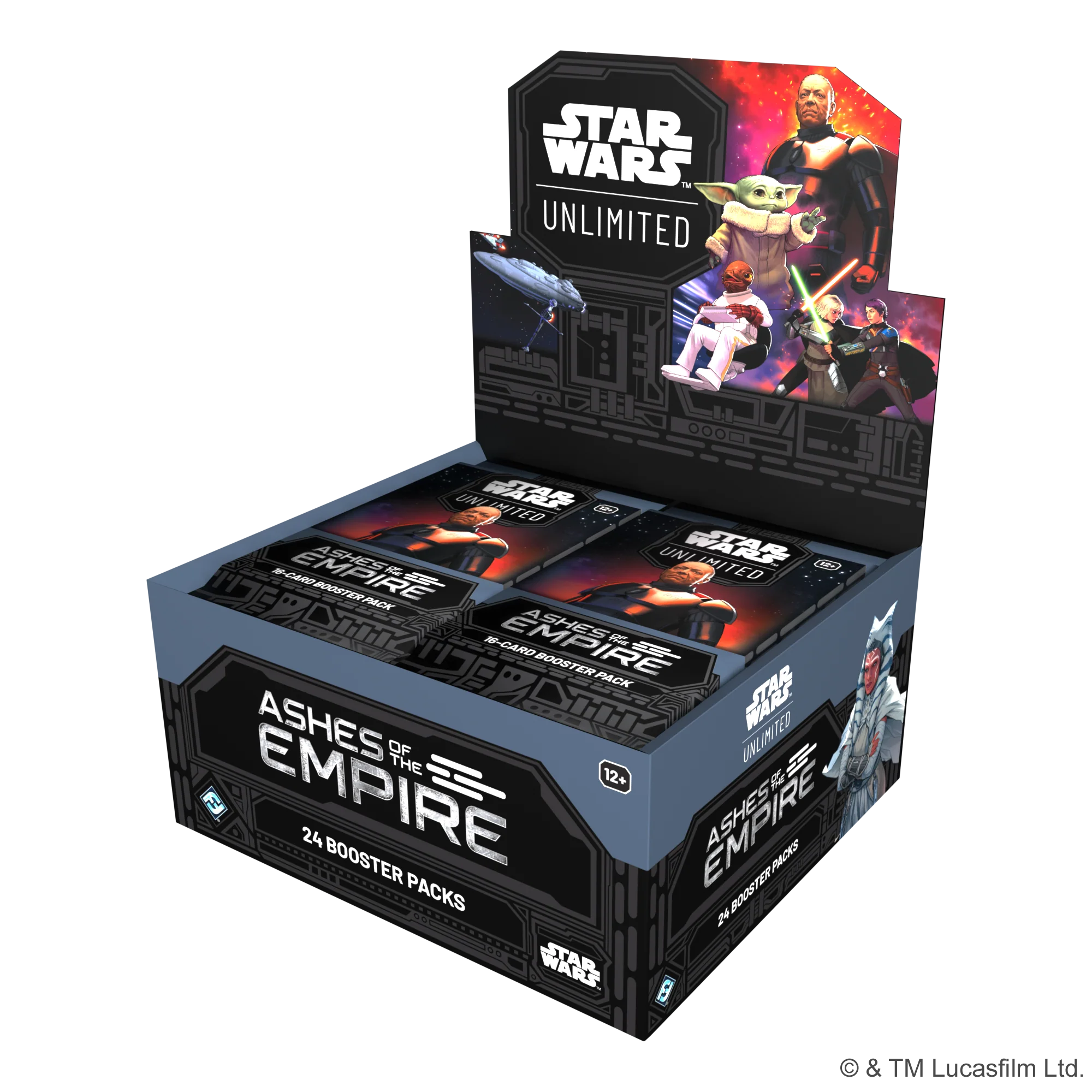 Star Wars: Unlimited - Ashes of the Empire: Booster Display