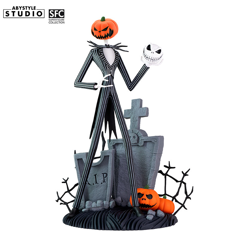 NIGHTMARE BEFORE XMAS Figurine Jack scary smiling face