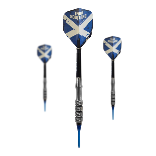 McDart Scottish Cross Brass Soft Darts - 18g