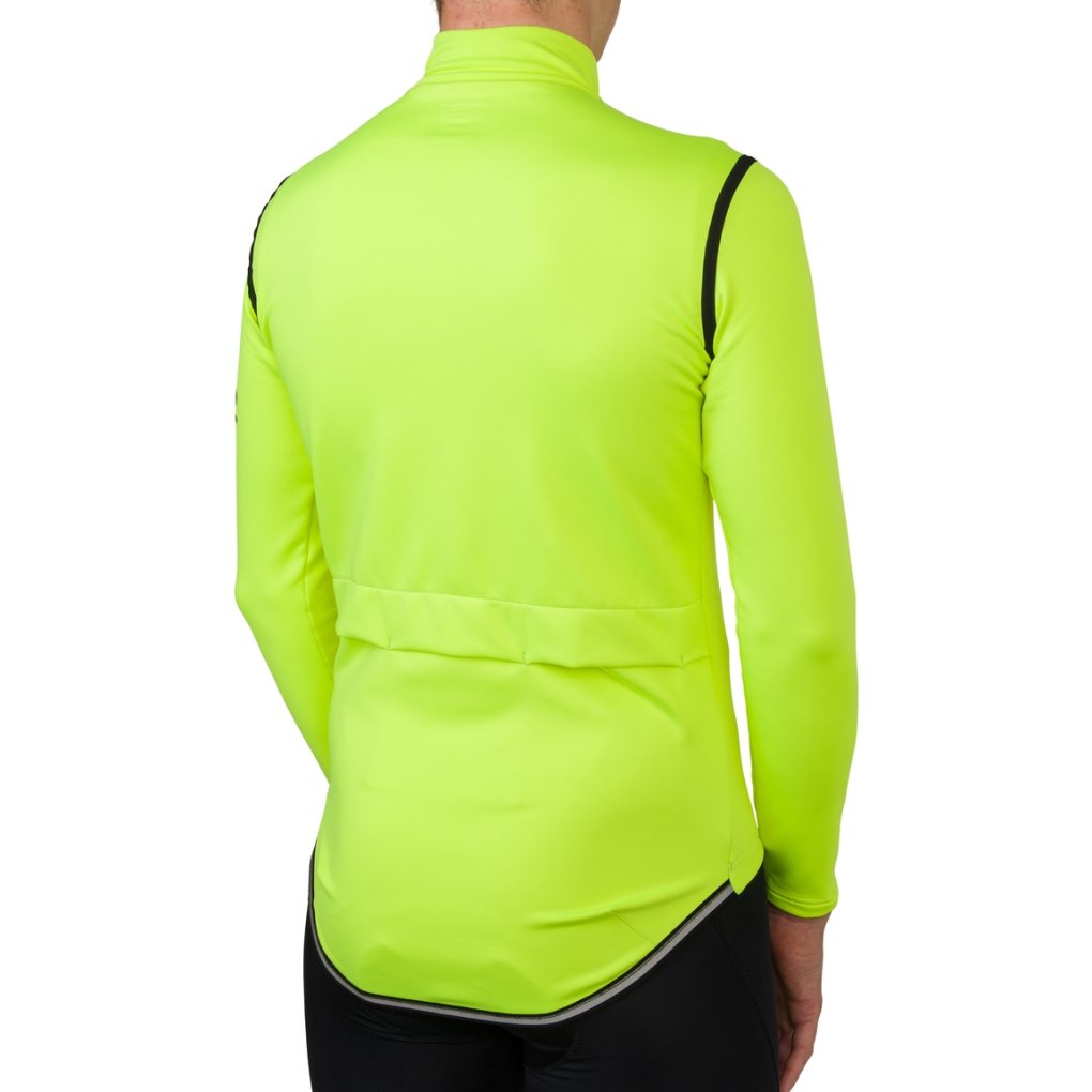 AGU Performance Premium Rain Longsleeve Jersey Men - black/yellow