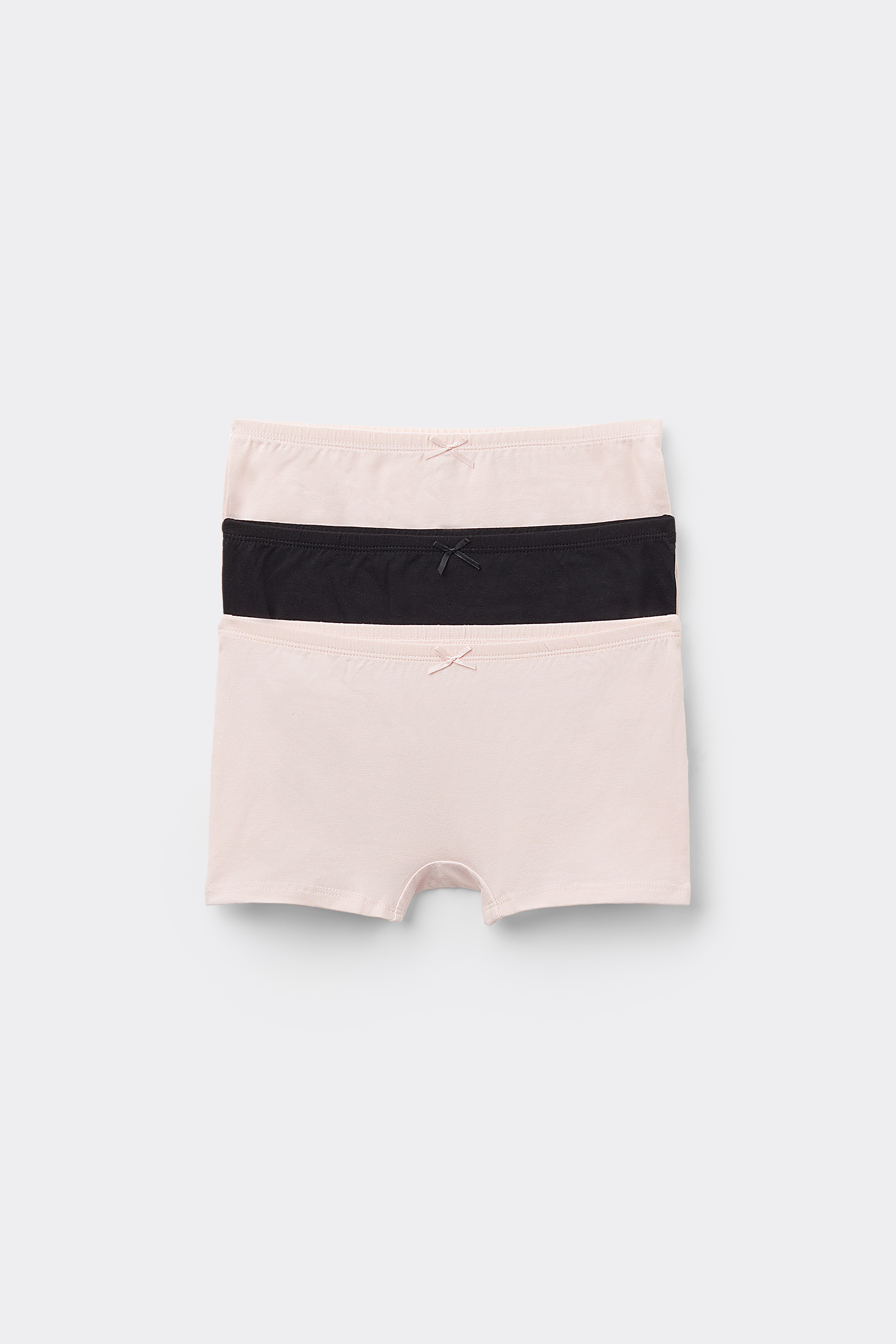 3 Pairs of Girls’ Cotton Shorts