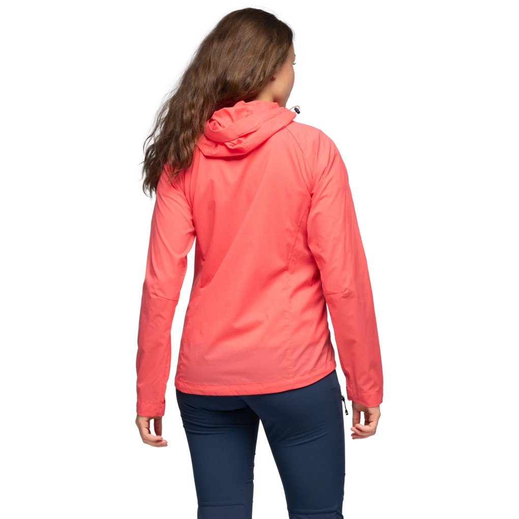 Bergans Rabot Regular Windbreaker Jacket Women - peachy red