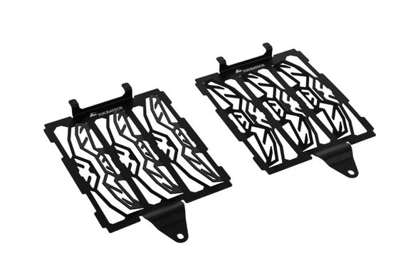 Touratech Aluminum radiator protection - BlackRef: Trt00249A / 01-035-5015-0
