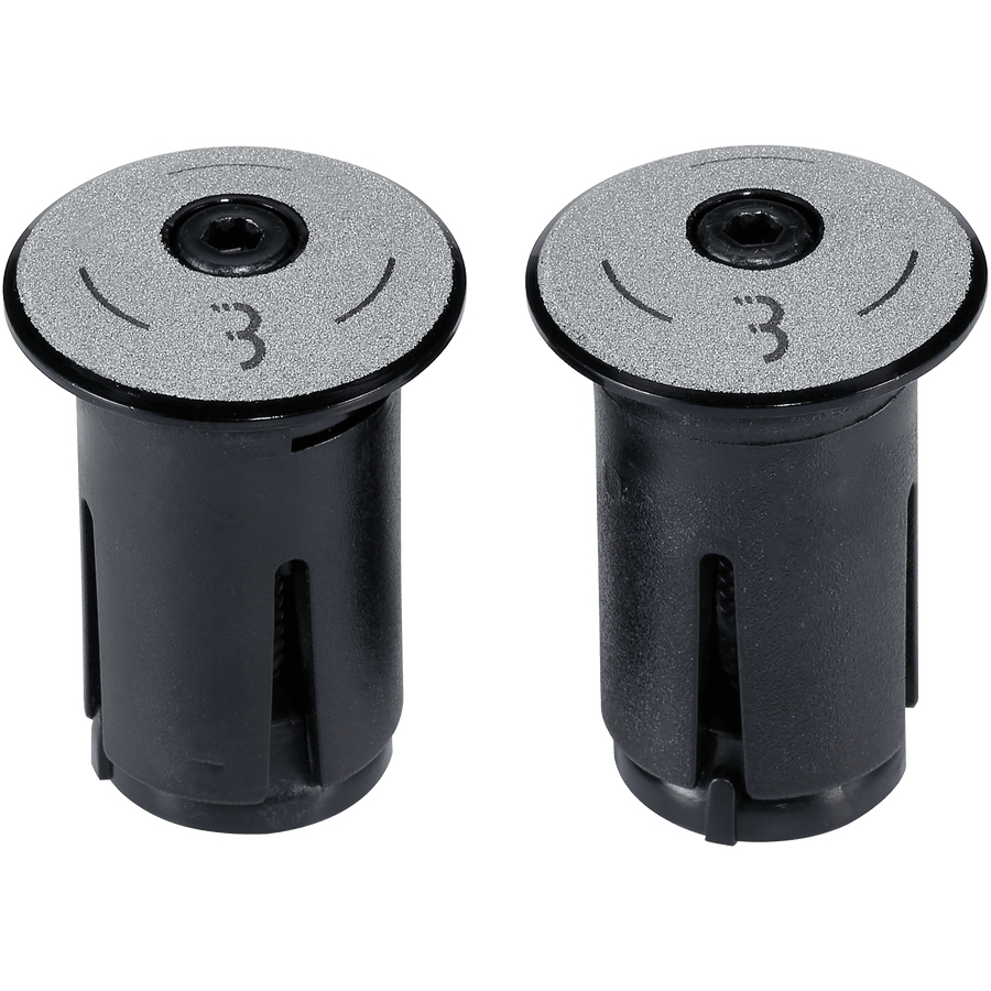 BBB Cycling ScrewOn Alu BHT-97R Handle Bar Plugs - reflective