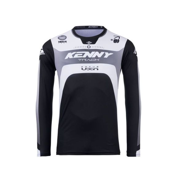 Kenny TRACK cross Jersey - FOCUS 2025 - Black / WhiteRef: KE2356