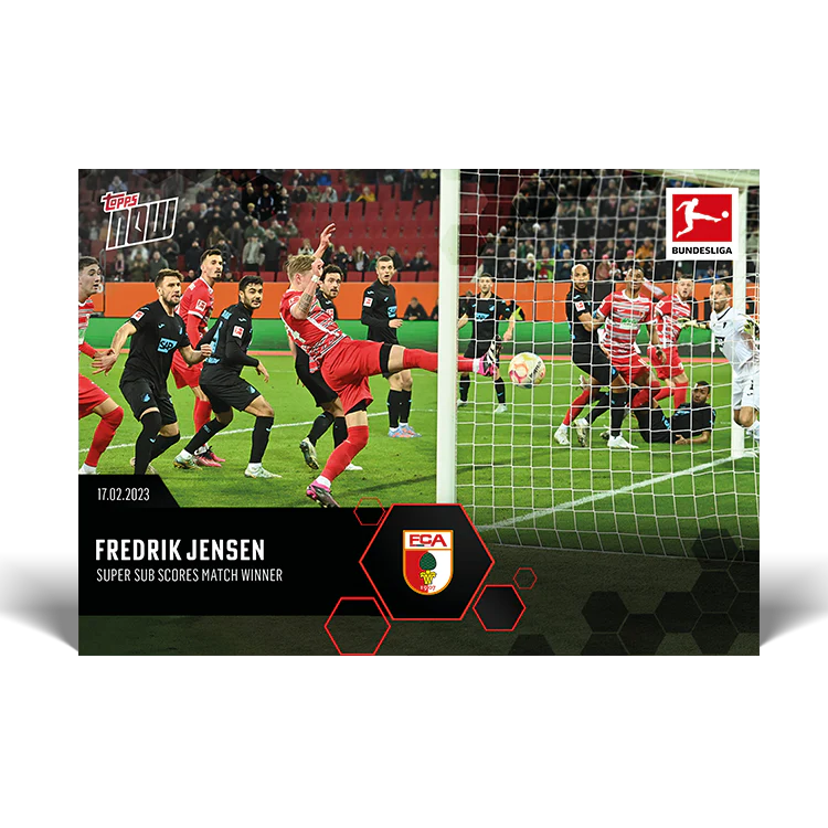 Topps UK - Super Sub scores match winner - Bundesliga TOPPS NOW® Card #138