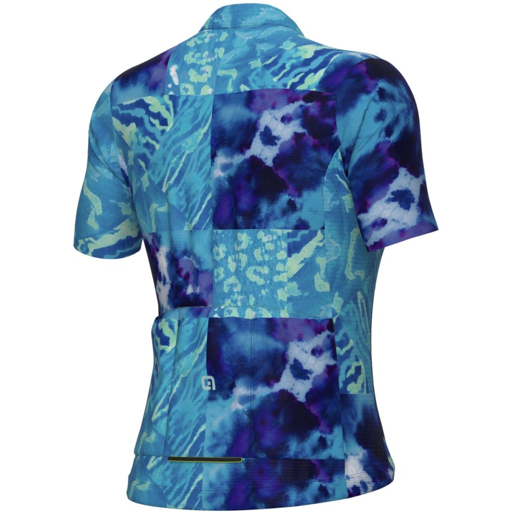 Alé PRAGMA Linfa Short Sleeve Jersey Women - blue combo