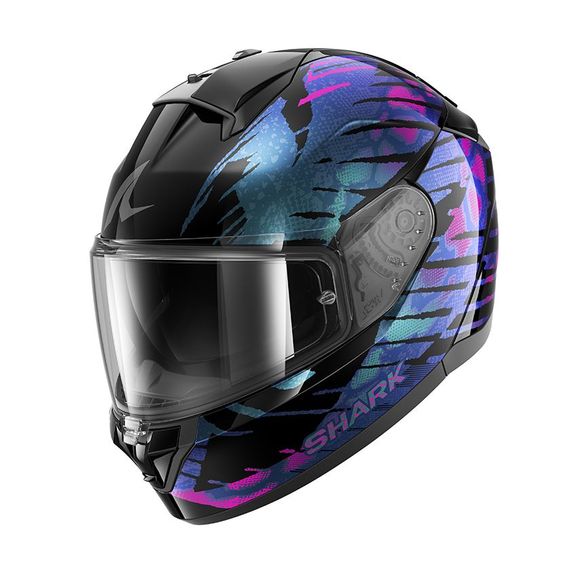 Shark RIDILL 2 full face helmet - REPTAIA - Black / PurpleRef: Sh1847-Bvgl