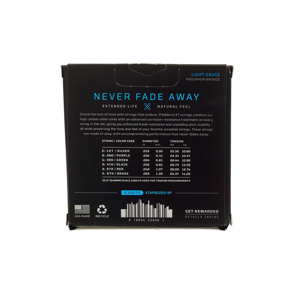 Daddario XTAPB1253