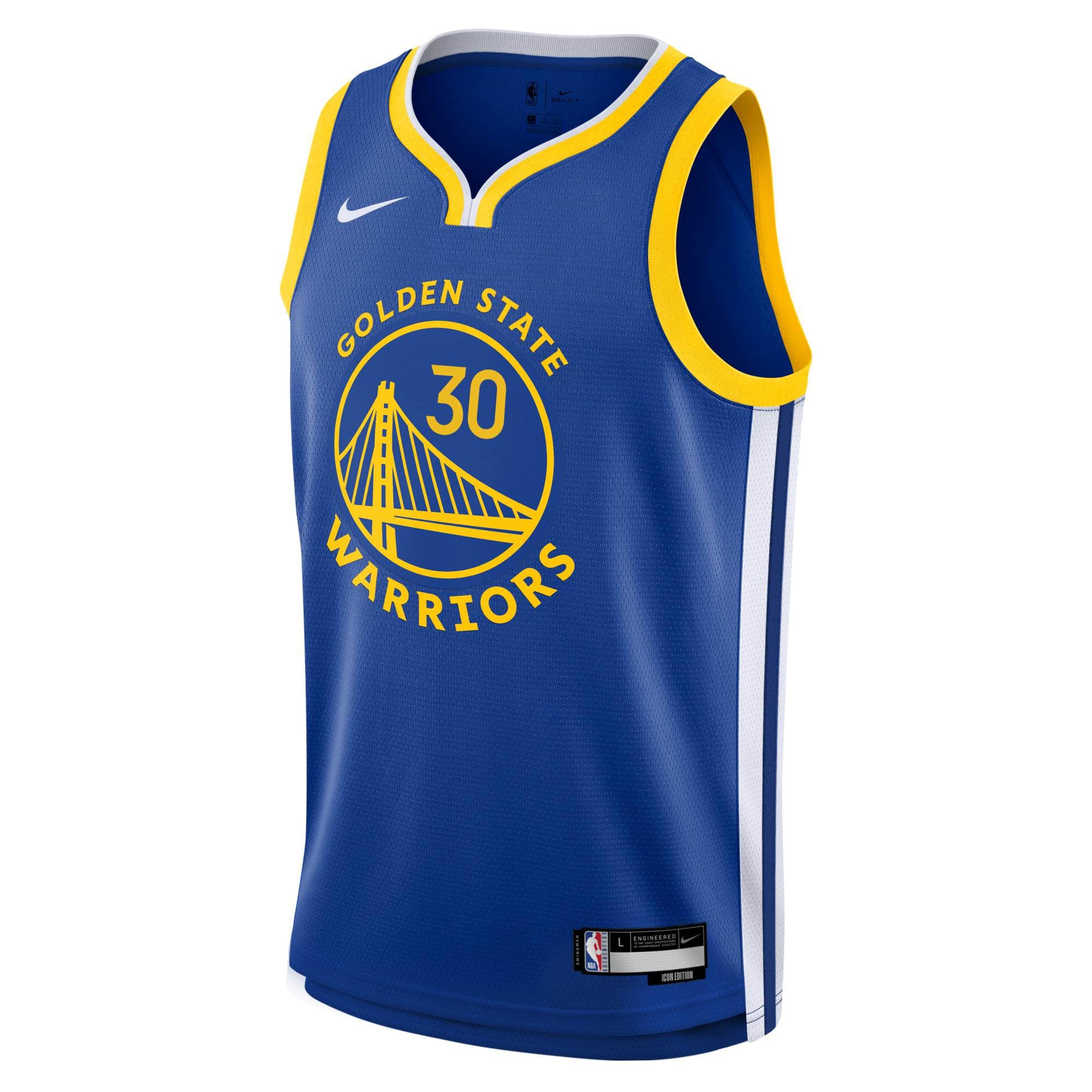 Steph Curry #30 Golden State Warriors Nike Swingman NBA Jersey Blue (YOUTH)