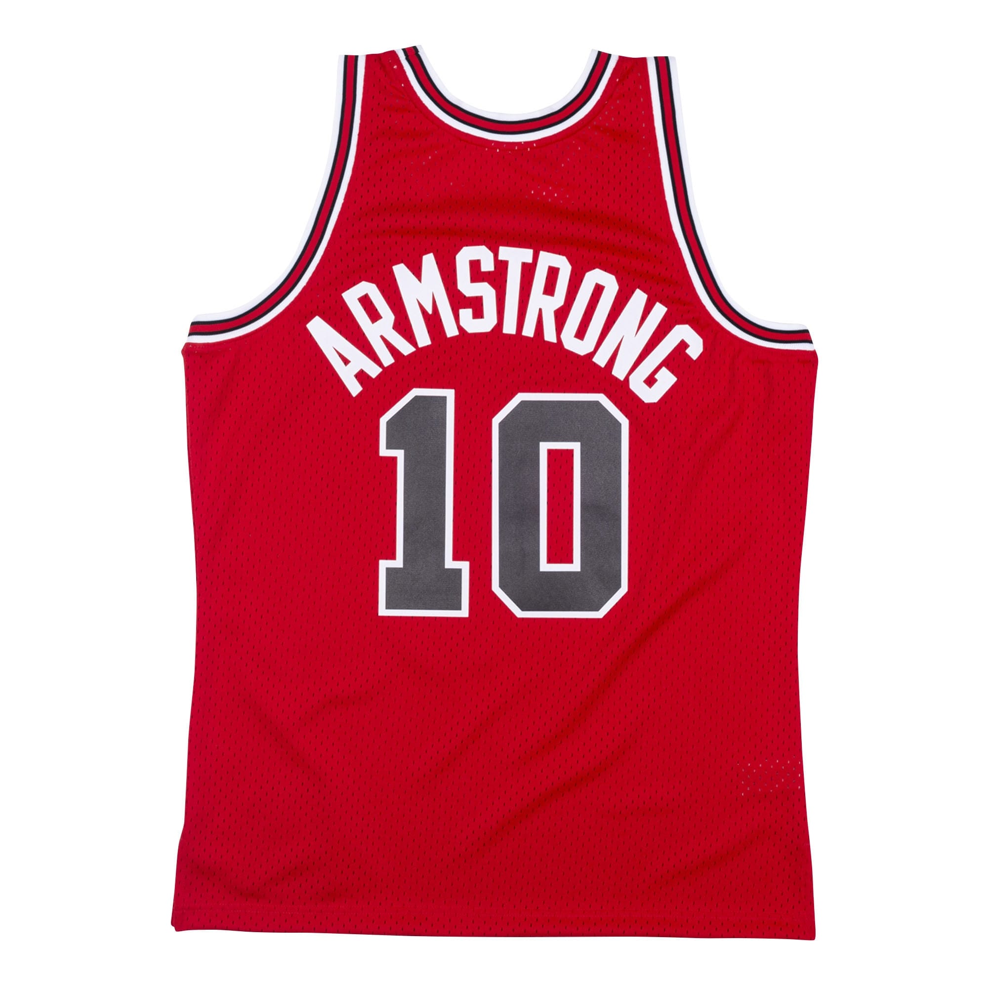 B.J. Armstrong #10 Chicago Bulls 1990-91 Swingman NBA Jersey Red