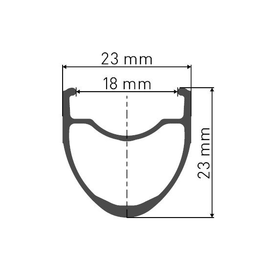 DT Swiss P 1800 SPLINE 23 - Front Wheel | Clincher | QR