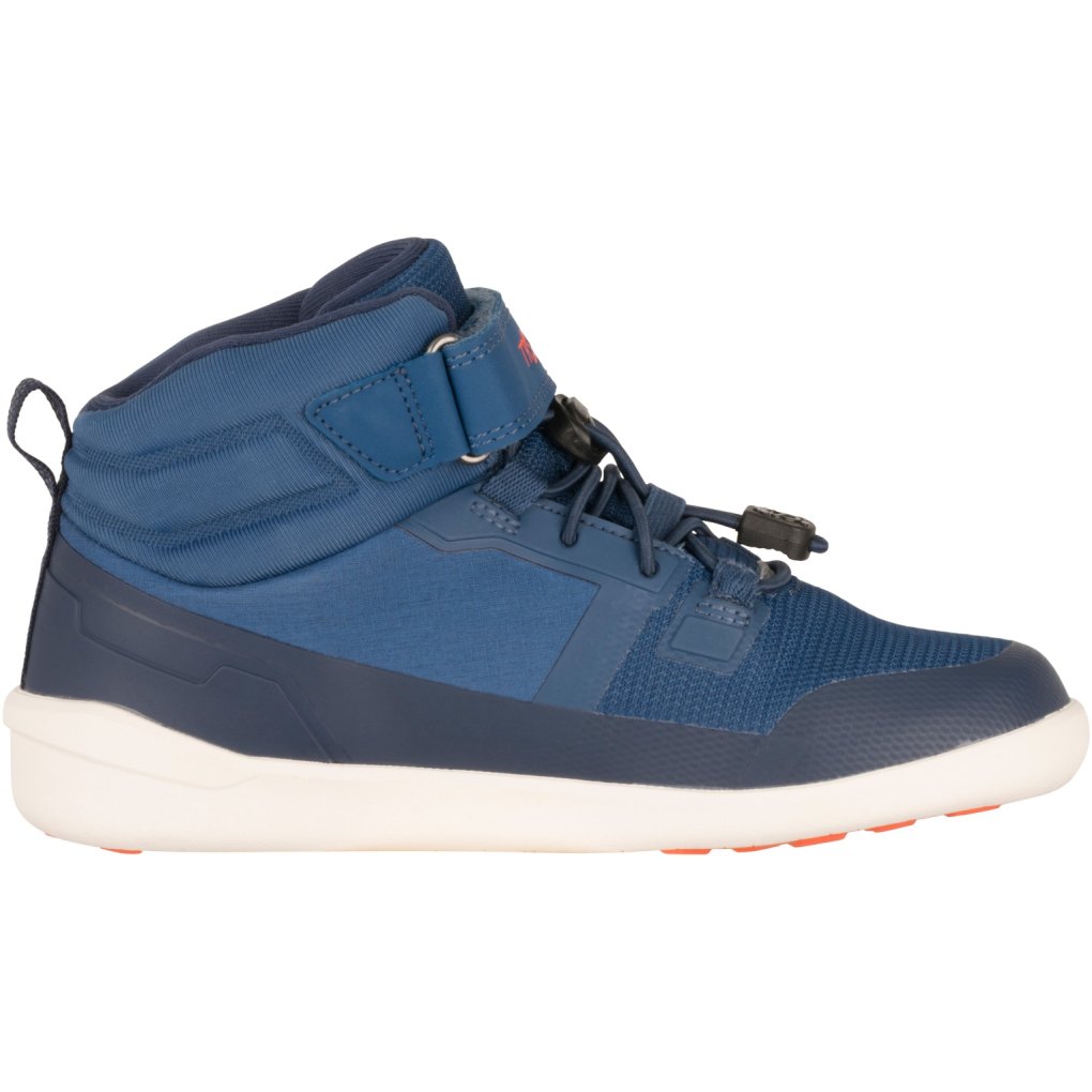 Trollkids Hovden Winter Barefoot Hiker Kids - Nordic Blue/Flame Orange