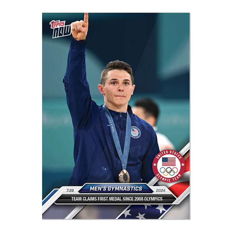 Men's Gymnastics - 2024 Olympic Games TOPPS NOW® Card 5